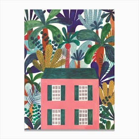 Jungle House Canvas Print