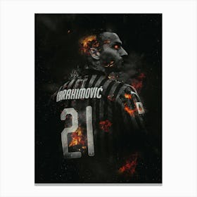 ibrahimovic 4 Canvas Print