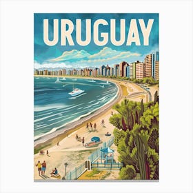 Uruguay Beach Canvas Print