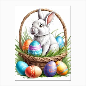 Easter Bunny 4 Canvas Print