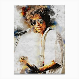 Art Of Bob Dylan Canvas Print