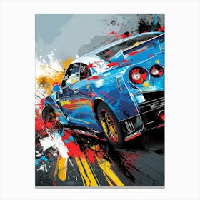 Nissan Gtr 2 Canvas Print