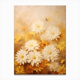 Dahlias 8 Canvas Print