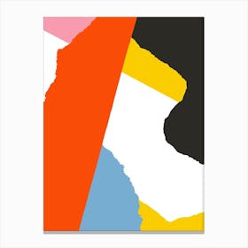 Colour Blocking #1 Canvas Print