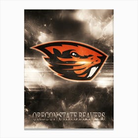 Oregon State Beavers Canvas Print