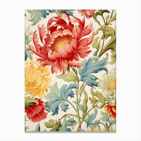 Floral Wallpaper 78 Canvas Print