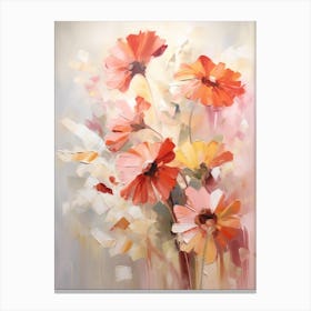 Fall Flower Painting Gerbera Daisy 2 Canvas Print