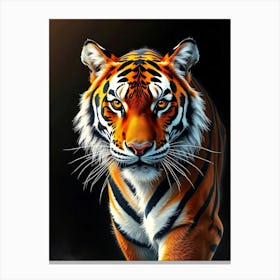 Wild Animal Creative Portrait 126 Canvas Print