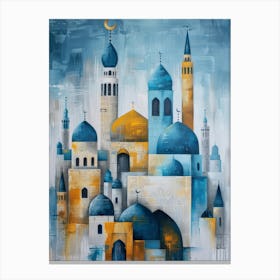 Islamic City 21 Canvas Print