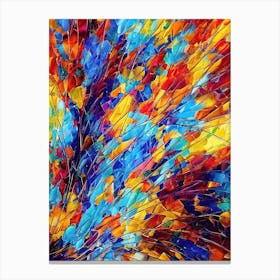 The Peak Of Color Canvas Print