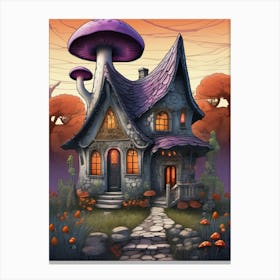 Gothic Fairy House 1 Canvas Print
