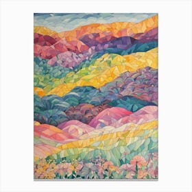 Abstract Landscape Painting Canvas Print