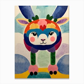 Chinese Llama Canvas Print