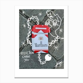 Addiction Canvas Print