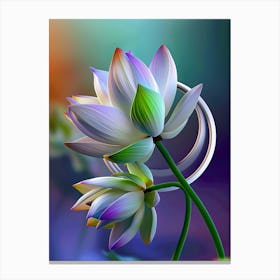 Lotus Flower 120 Canvas Print