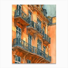 Oxford Europe Travel Architecture 2 Canvas Print
