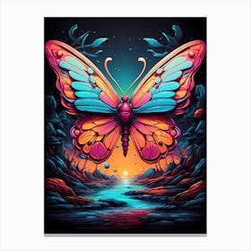 Colorful Butterfly Canvas Print