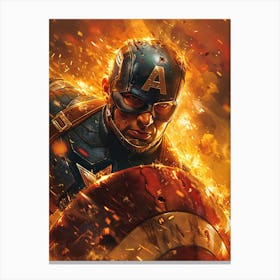 Captain America 53 Canvas Print