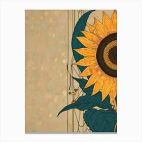 Sunflower 1 Canvas Print