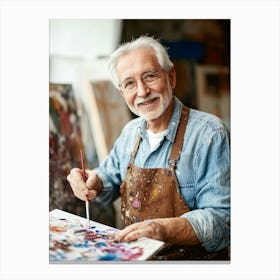 Portrait Of An Artist 1 Canvas Print