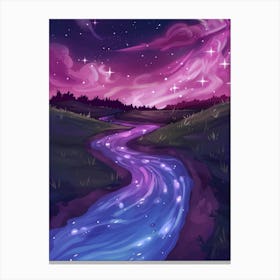 River Of Stars Canvas Print