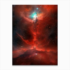 A Star is Born in the Phoenix Nebula Canvas Print