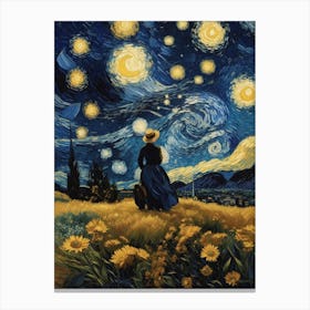 Starry Night 10 Canvas Print