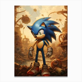 Sonic The Hedgehog 14 Canvas Print