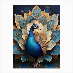 Peacock Canvas Print