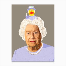 Queen Elizabeth Canvas Print