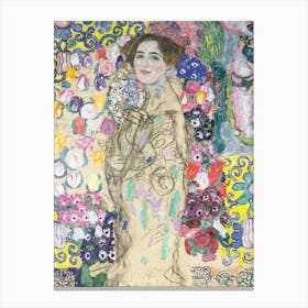 Klimt'S Woman Canvas Print