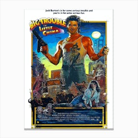 Big Trouble In Little China Canvas Print