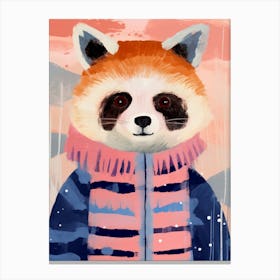 Red Panda 5 Canvas Print