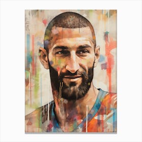 Karim Benzema (3) Canvas Print