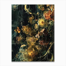 Flowers By Rembrandt Canvas Print