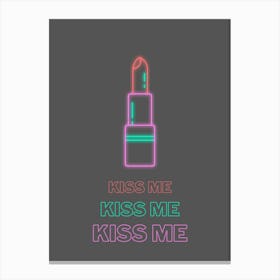 Kiss Me Canvas Print