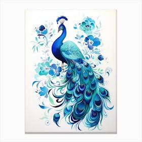 Peacock 2 Canvas Print