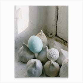Ceramic Eggs Canvas Print