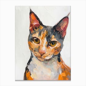 Balinese Cat Painting 2 Canvas Print