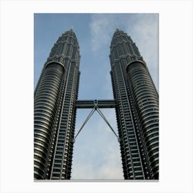 The Petronas Twin Towers Canvas Print