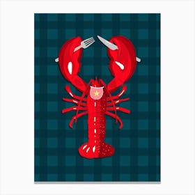 Lobster Supper Canvas Print