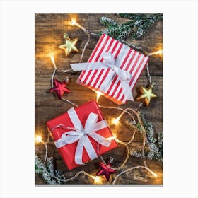 Christmas Presents Canvas Print