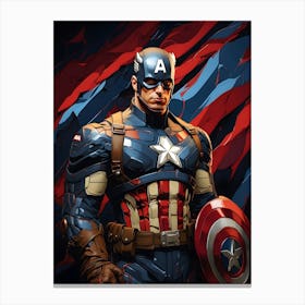 Captain America 1 Canvas Print