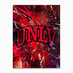 Unlv Rebels 1 Canvas Print