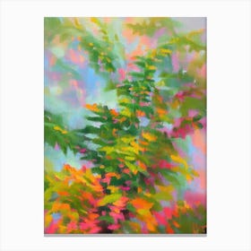 Ferns 2 Impressionist Painting Plant Canvas Print