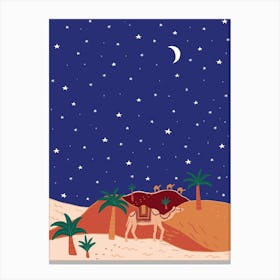 Desert Nights Canvas Print