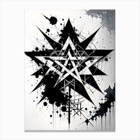 Pentagram 3 Canvas Print