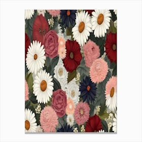 Floral Pattern Canvas Print