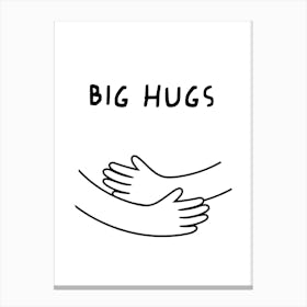 Big Hugs Canvas Print
