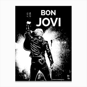 Bon Jovi 1 Canvas Print